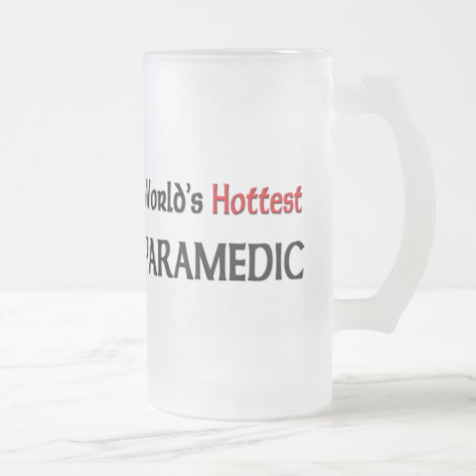 Worlds Hottest Paramedic Matglas Bierpul (Rechts)