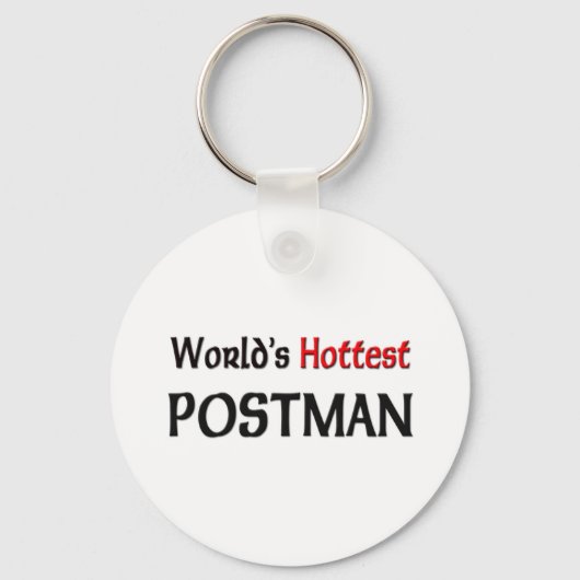 Worlds Hottest Postman Sleutelhanger (Voorkant)