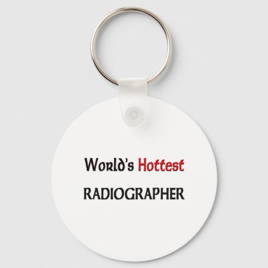 Worlds Hottest Radiographer Sleutelhanger (Voorkant)