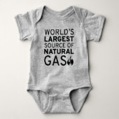 World's Largest Source Of Natural Gas Romper (Voorkant)