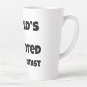 World's Least Talented  Saxophonist Gag Gift Mug Latte Mok (Rechts)