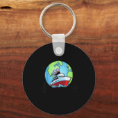 World's Maritime Daddy Ship Seaman Captain Husband Sleutelhanger (Voorkant)