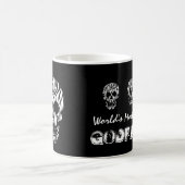 World's most Geweldige GODFATHER Zebra Skulls V16 Koffiemok (Center)