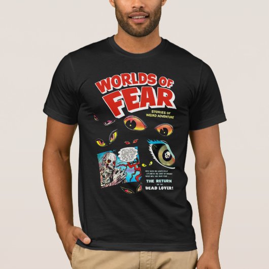 Worlds of Fear #4 Hoesje Art T-shirt (Voorkant)