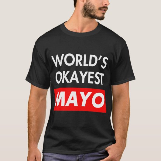 Worlds okayest Abbott T-shirt (Voorkant)