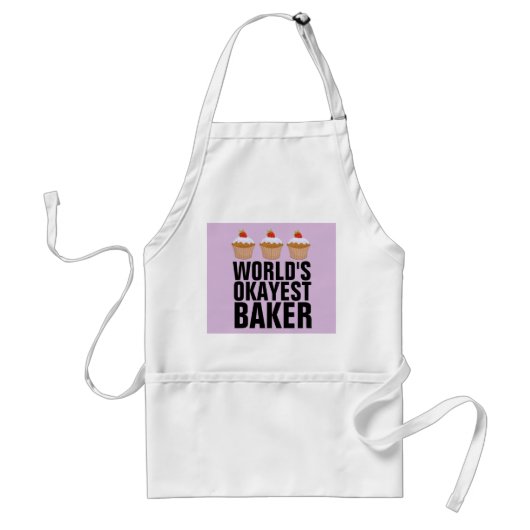 WORLDS OKAYEST BAKER KITCHEN SCHORTEN (Voorkant)