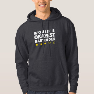 World's Okayest Bartender - grappig Hoodie