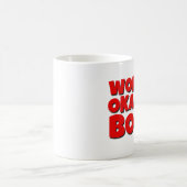 World's Okayest Boss Funny Mug Koffiemok (Center)