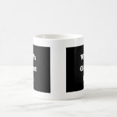 World's Okayest Boss Humoureuze Work Gift Funny Fu Koffiemok (Center)