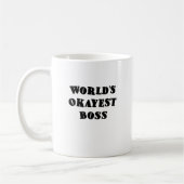 Worlds Okayest Boss Koffiemok (Links)