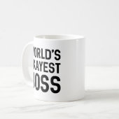 World's Okayest Boss Koffiemok (Voorkant links)
