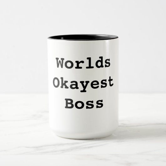 Worlds Okayest Boss Mok (Midden)