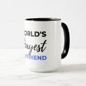 World's Okayest Boyvriend Black Mok (Voorkant rechts)