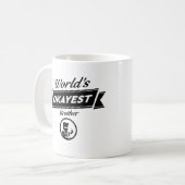 Worlds Okayest Brother Mok - Funny Coffee tea gift (Voorkant links)