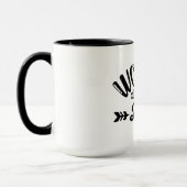 Worlds Okayest Dad Beste vader Vaders Dag Koffie Mok (Links)