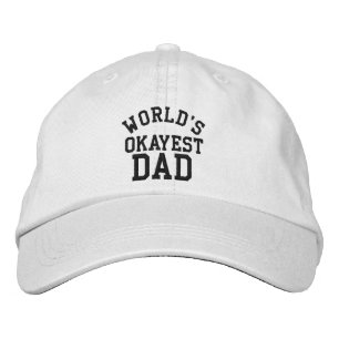 World's Okayest Dad Vaderdag Grappig pet voor papa