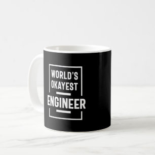 World's Okayest Engineer Koffiemok