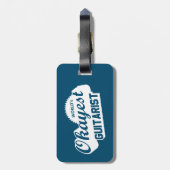 World's Okayest gitarist Bagagelabel (Achterkant verticaal)