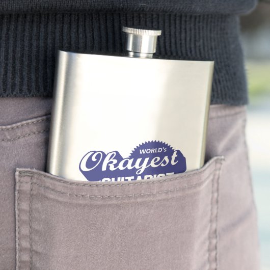 World's Okayest gitarist Flacon (Voorbeeld)