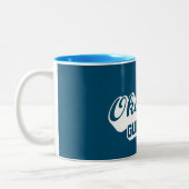 World's Okayest gitarist Tweekleurige Koffiemok (Links)