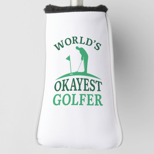 World's Okayest Golfer Golfheadcover (Draai 90)