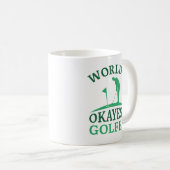 World's Okayest Golfer Koffiemok (Voorkant rechts)