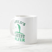 World's Okayest Golfer Koffiemok (Voorkant links)