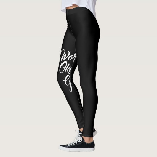 world's okayest golfer leggings (Links)