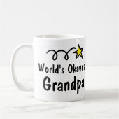World's Okayest Grandpa Coffee Mok Gift (Links)