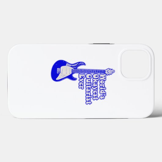 World's okayest guitarist ever Case-Mate iPhone case (Achterkant (horizontaal))