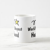World's Okayest Husband Coffee Mok Gift (Center)