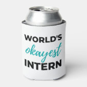 World's Okayest Intern 2 Blikjeskoeler (Blikje Voorkant)