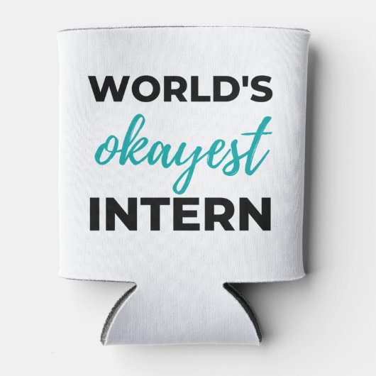 World's Okayest Intern 2 Blikjeskoeler (Voorkant)