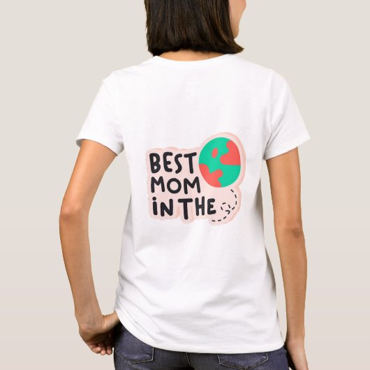 World's Okayest Mam Shirt (Achterkant)