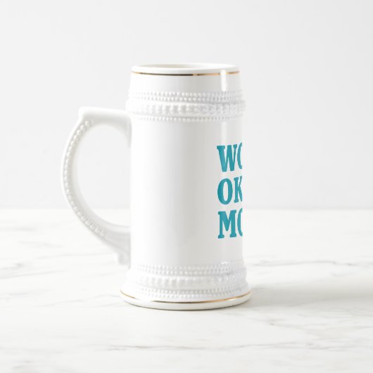 World's Okayest Moeder Bierpul (Links)