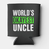 World's Okayest Oom Blikjeskoeler (Voorkant)