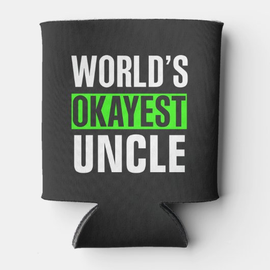 World's Okayest Oom Blikjeskoeler (Voorkant)