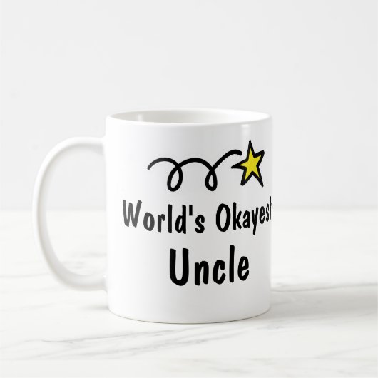 World's Okayest oom Coffee Mok Gift (Links)