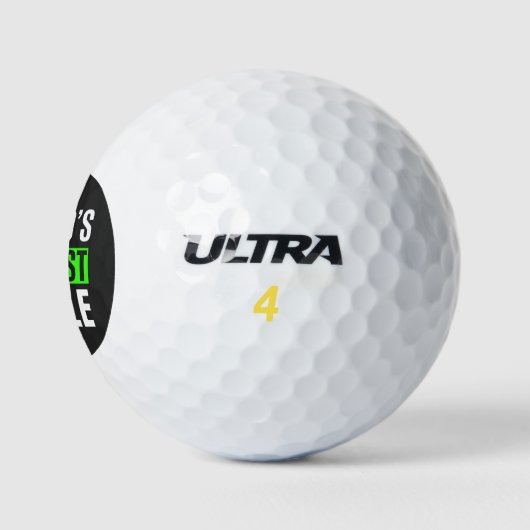 World's Okayest Oom Golfballen (Logo)