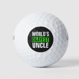World's Okayest Oom Golfballen