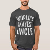 Worlds Okayest oom T-shirt (Voorkant)