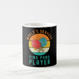 World's Okayest Ping Pong Player Koffiemok