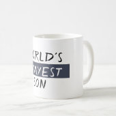 World's Okayest Son Funny Koffiemok (Voorkant rechts)