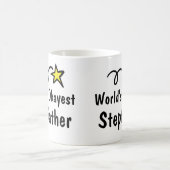 World's Okayest Stepfather Coffee Mok Gift (Center)