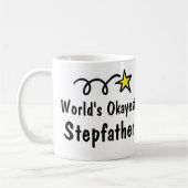 World's Okayest Stepfather Coffee Mok Gift (Links)