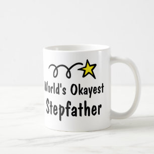 World's Okayest Stepfather Coffee Mok Gift