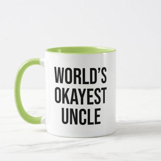 Worlds Okayest Uncle Funny Sarcastic Mok (Links)