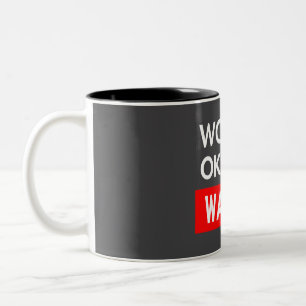 Worlds okayest Walters Tweekleurige Koffiemok