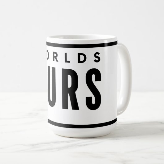 WORLDS OURS  COFFEE MUG COLLECTION KOFFIEMOK (Voorkant rechts)