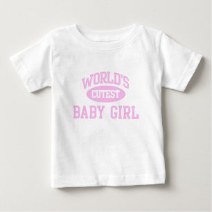 Worlds Schattigee Baby Girl T-shirt